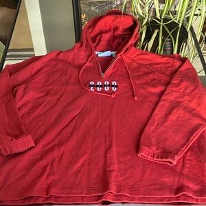 Vintage Liz Claiborne-Liz Golf Hoodie, Womens L